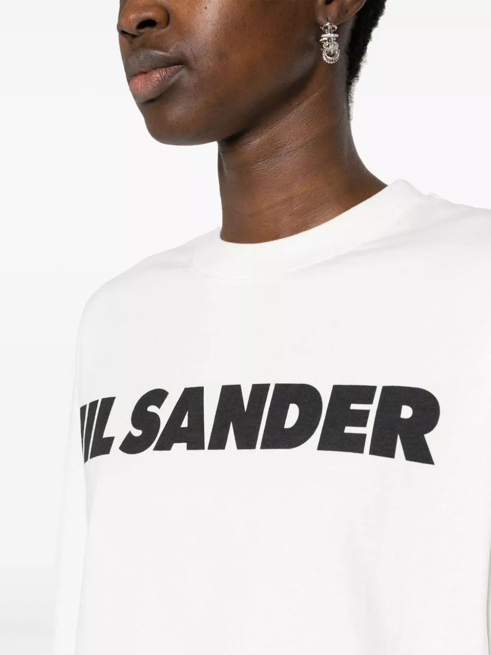 Jil Sander T-shirt logo, view 2