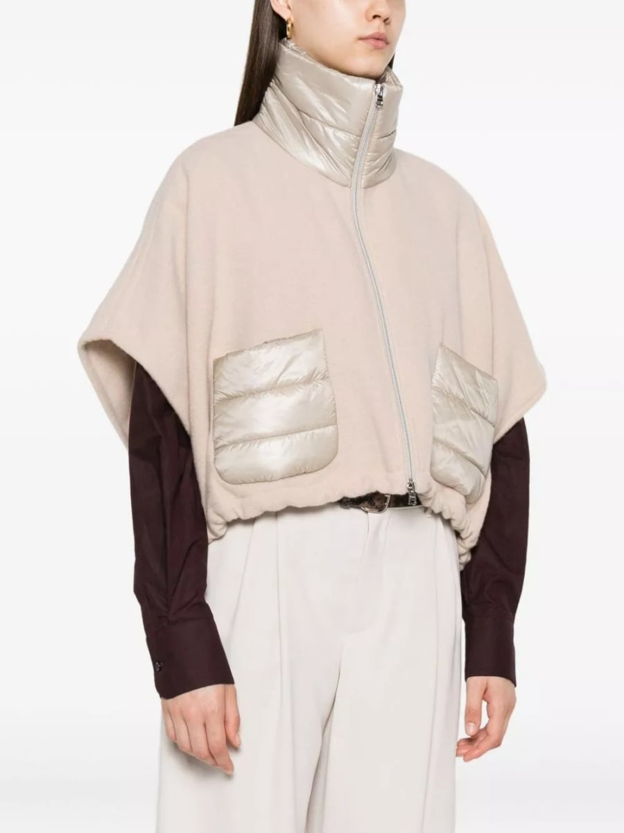 Herno Cappa in lana e nylon, view 4