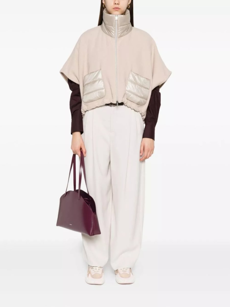 Herno Cappa in lana e nylon, view 5