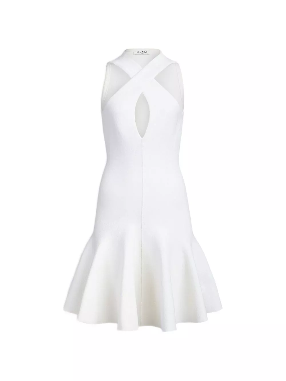 Alaïa Abito midi in misto seta
