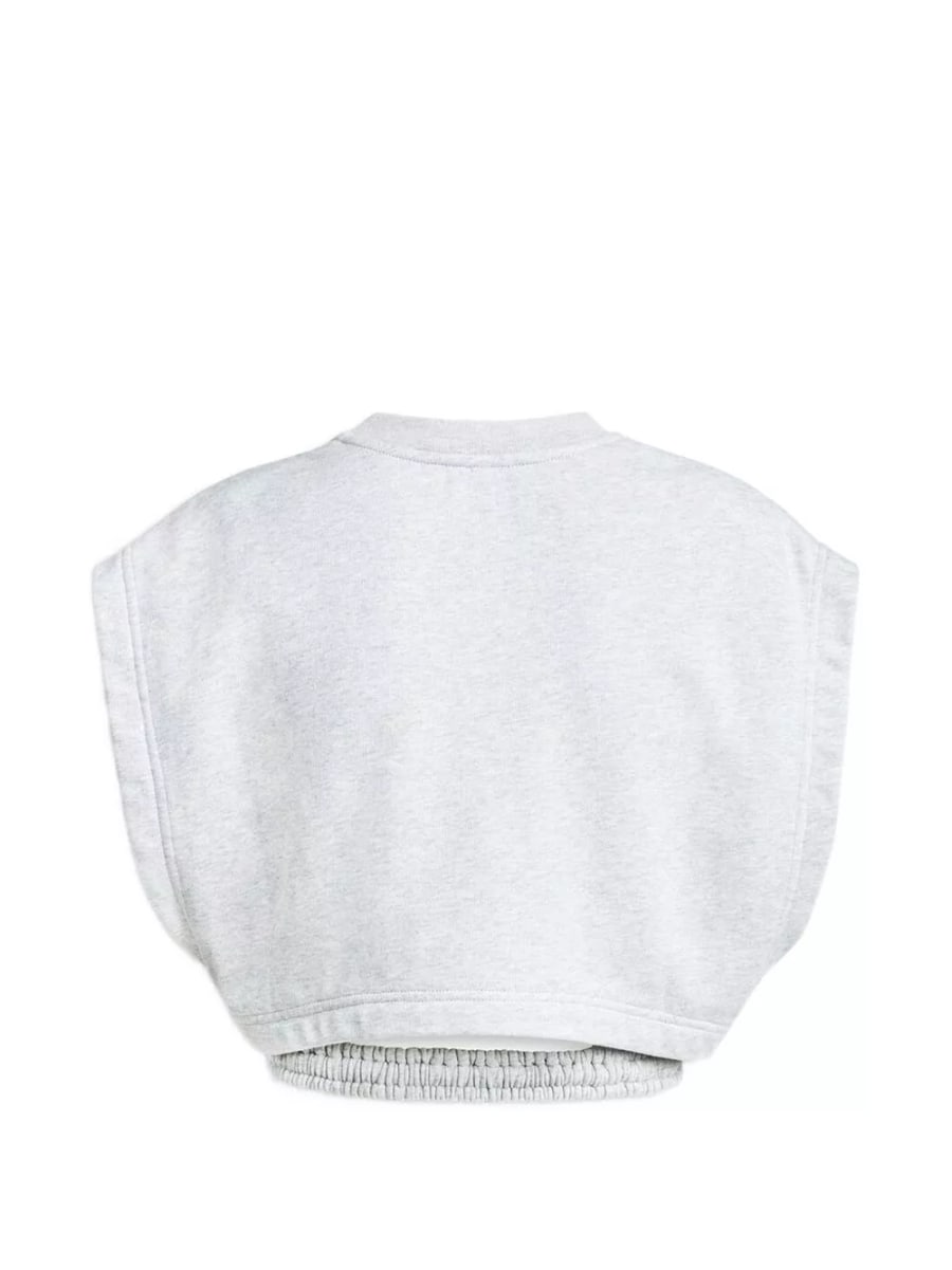 Alaïa Top in cotone, view 2