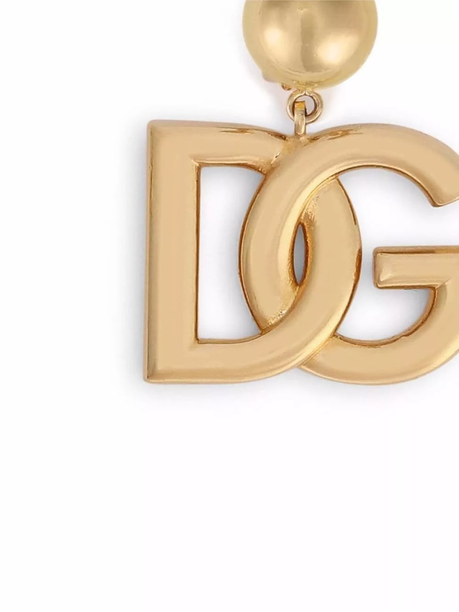 Dolce & Gabbana Orecchini DG Logo, view 2