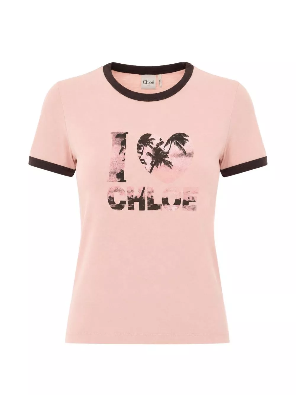 Chloé T-shirt in cotone stampato
