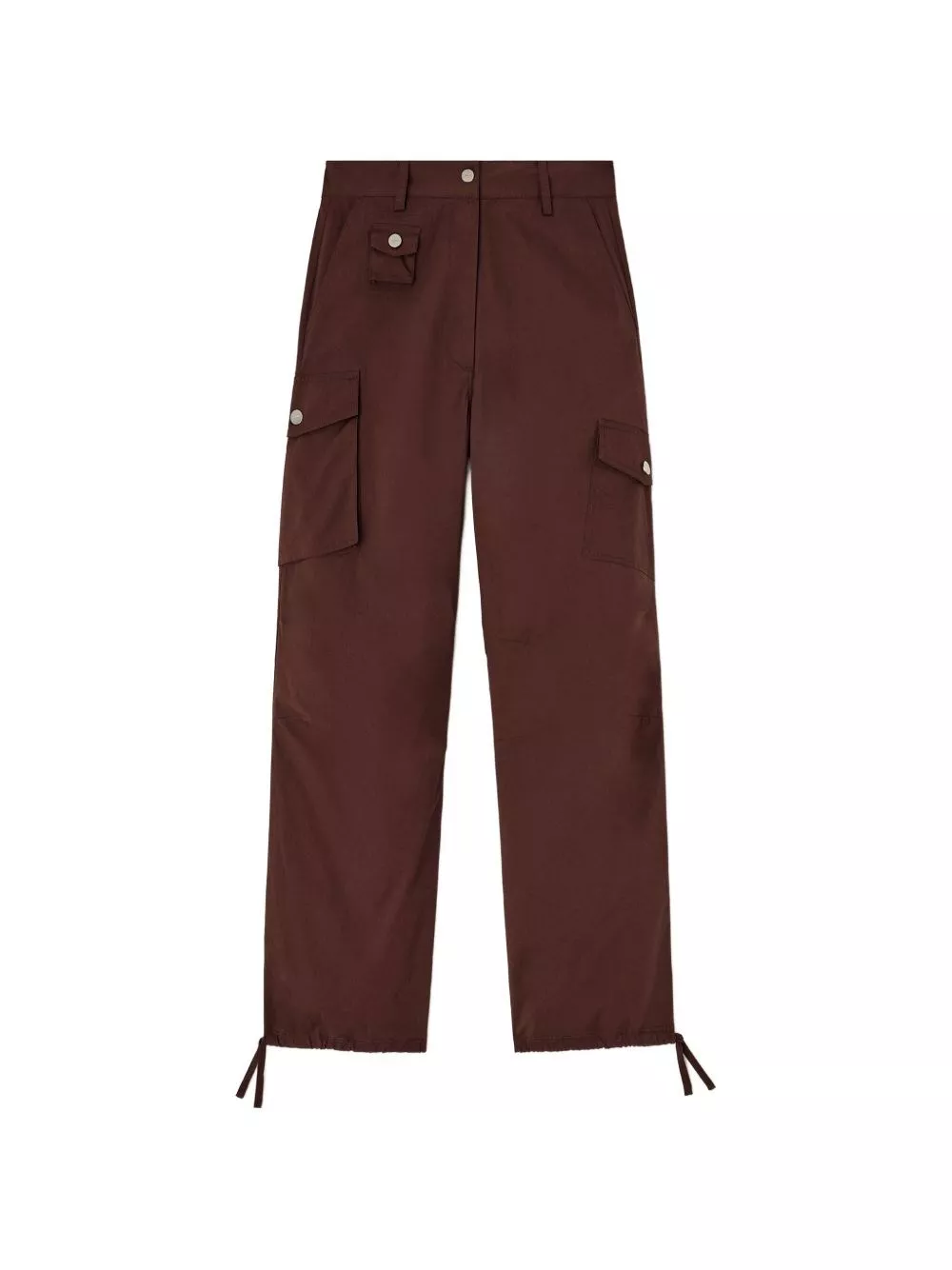 Ganni Pantaloni cargo in cotone biologico