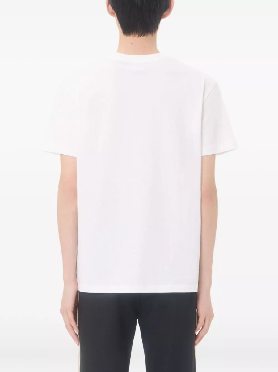 Valentino T-shirt in cotone VGold, view 5