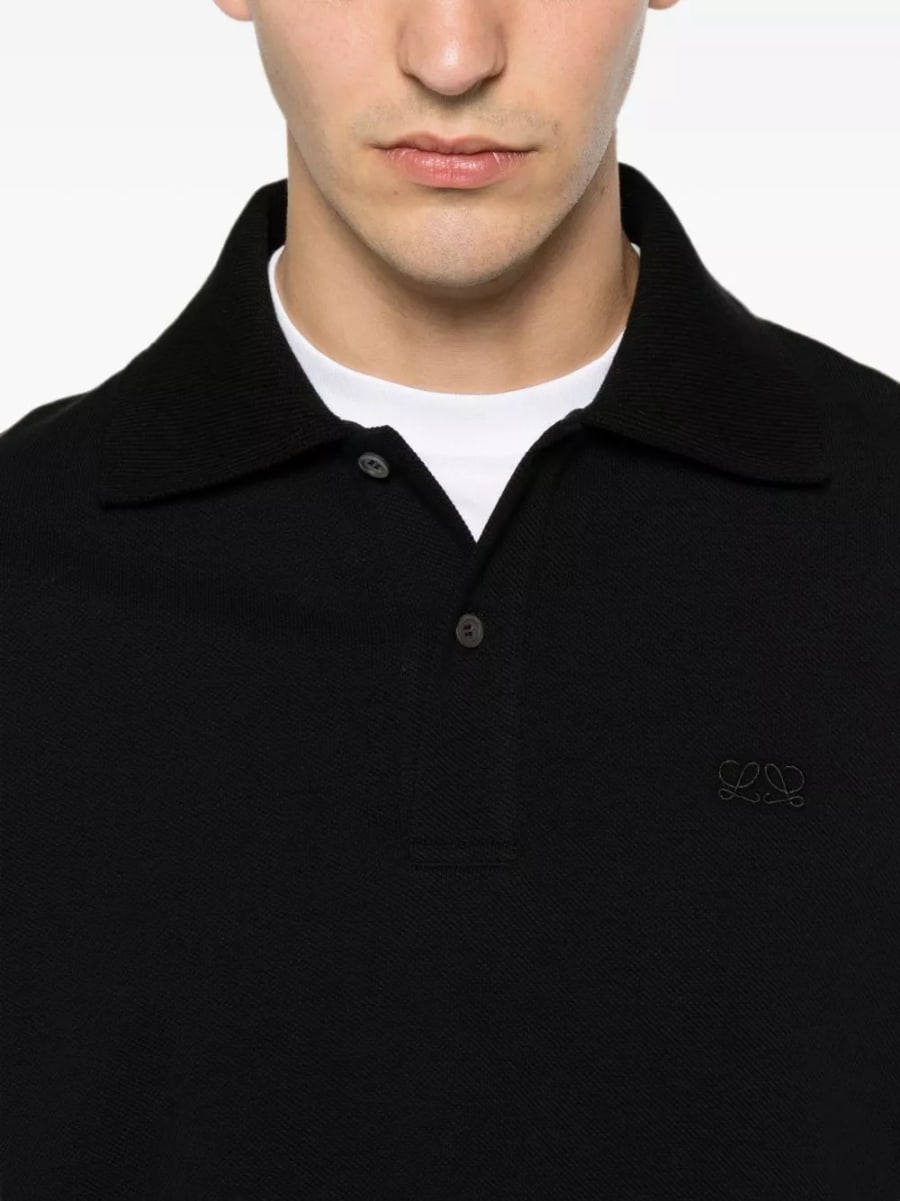 Loewe Polo in cotone Anagram, view 4