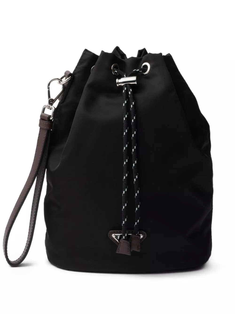 Prada Pochette Prada Speedrock in Re-Nylon e pelle