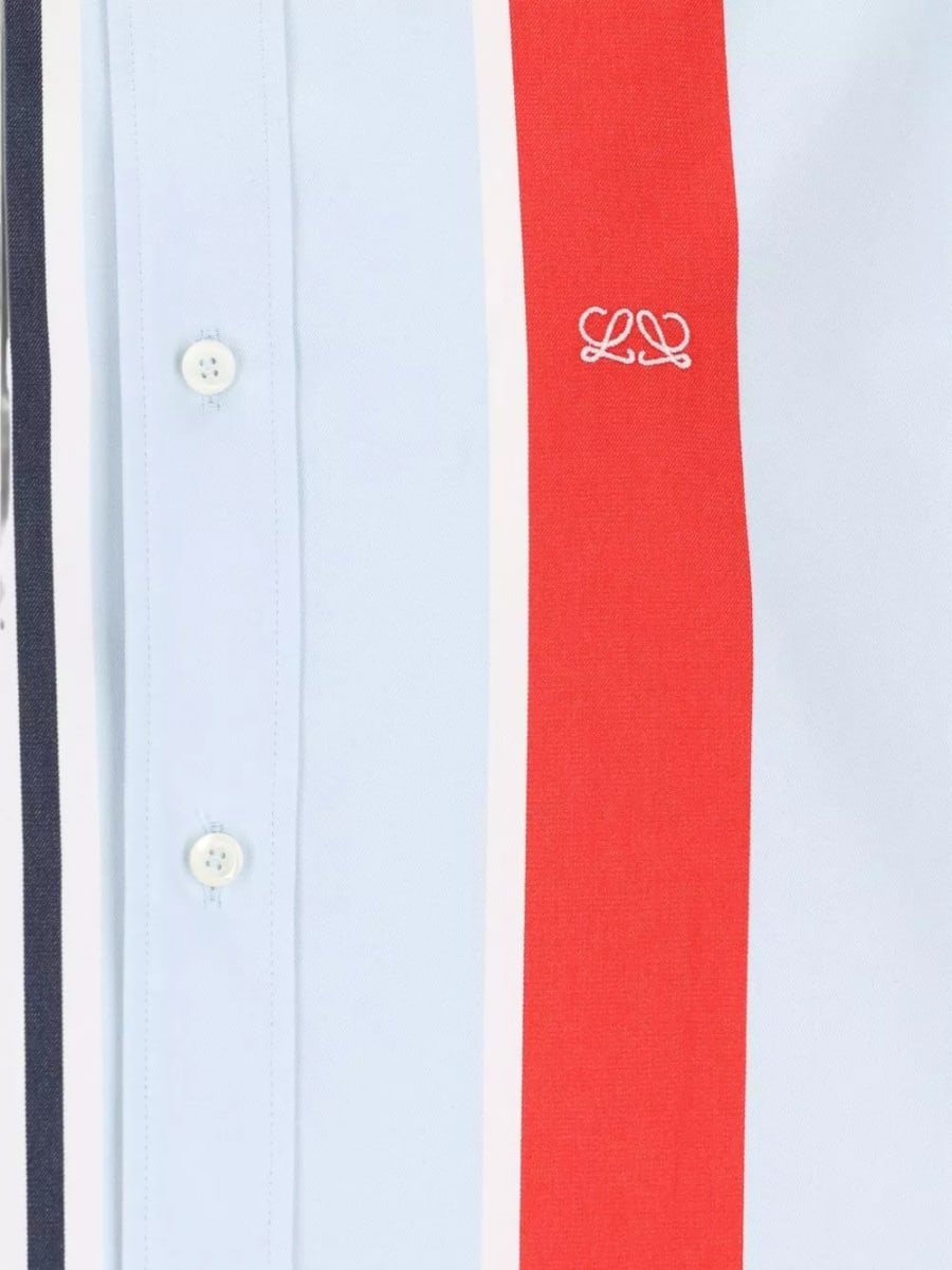 Loewe Camicia a righe Anagram, view 3
