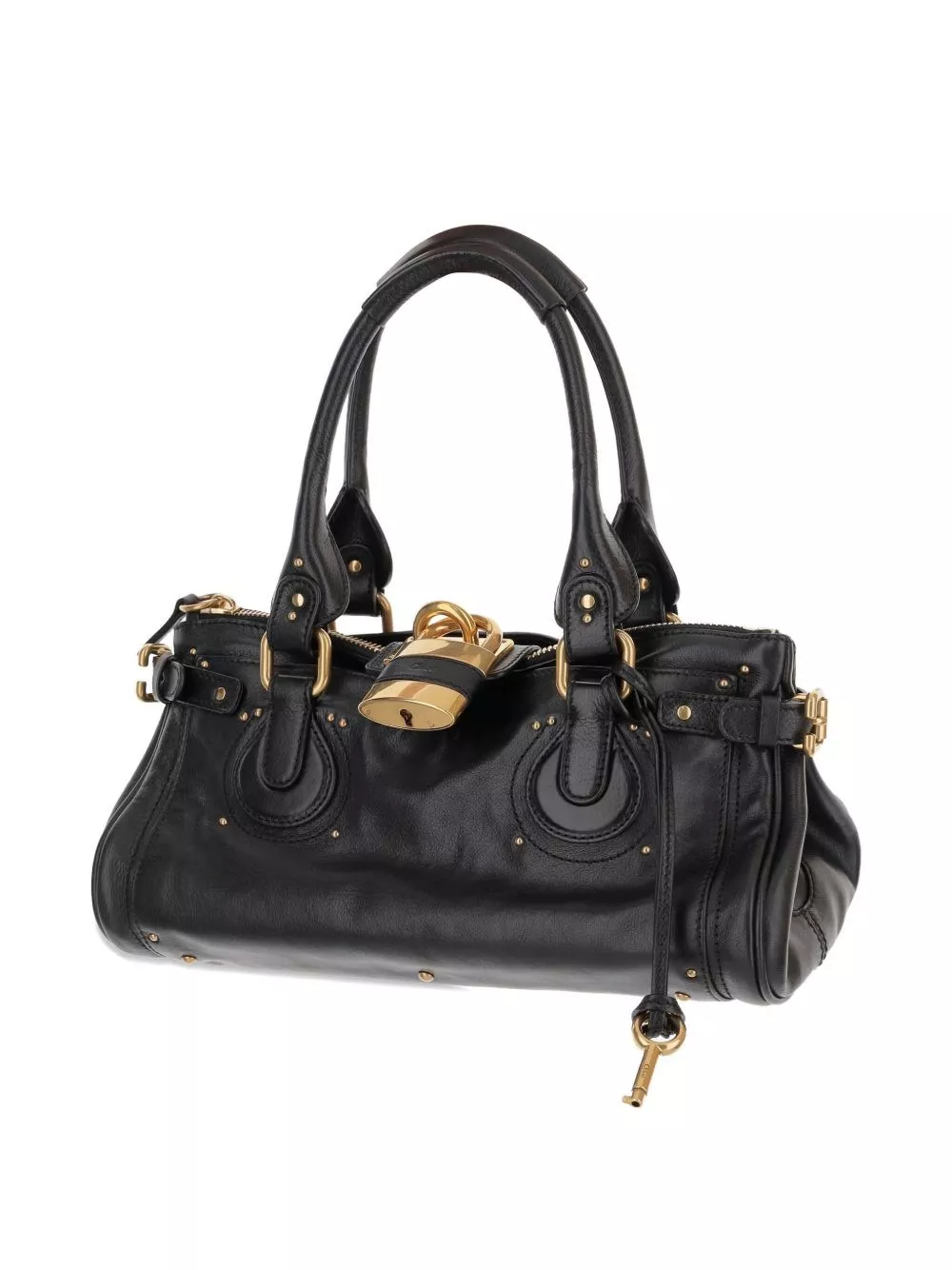 Chloé Borsa a spalla in pelle Paddington, view 2