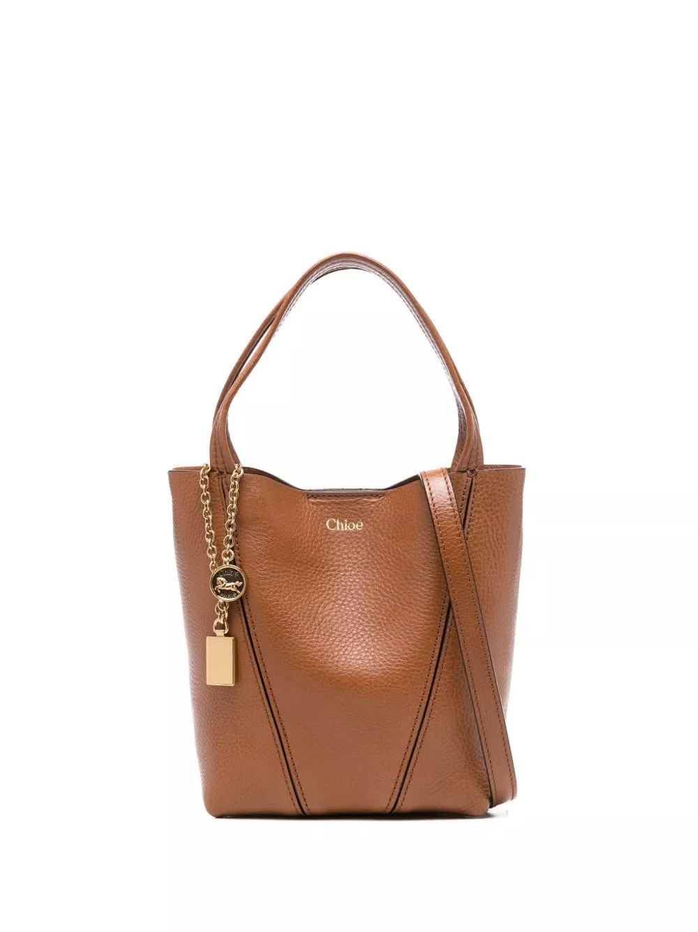 Chloé Spin piccola borsa tote in pelle