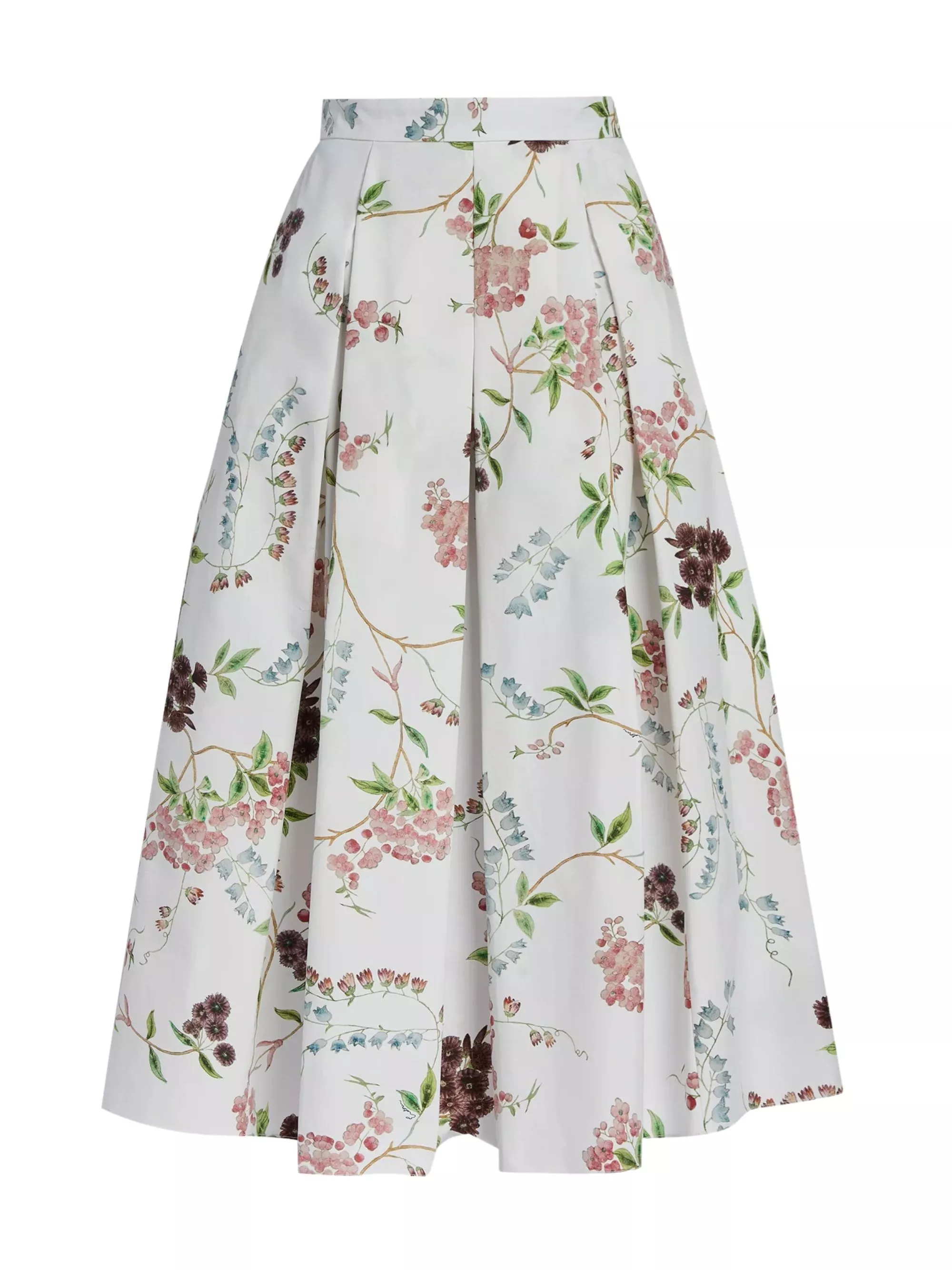Erdem Gonna Midi a Stampa Floreale