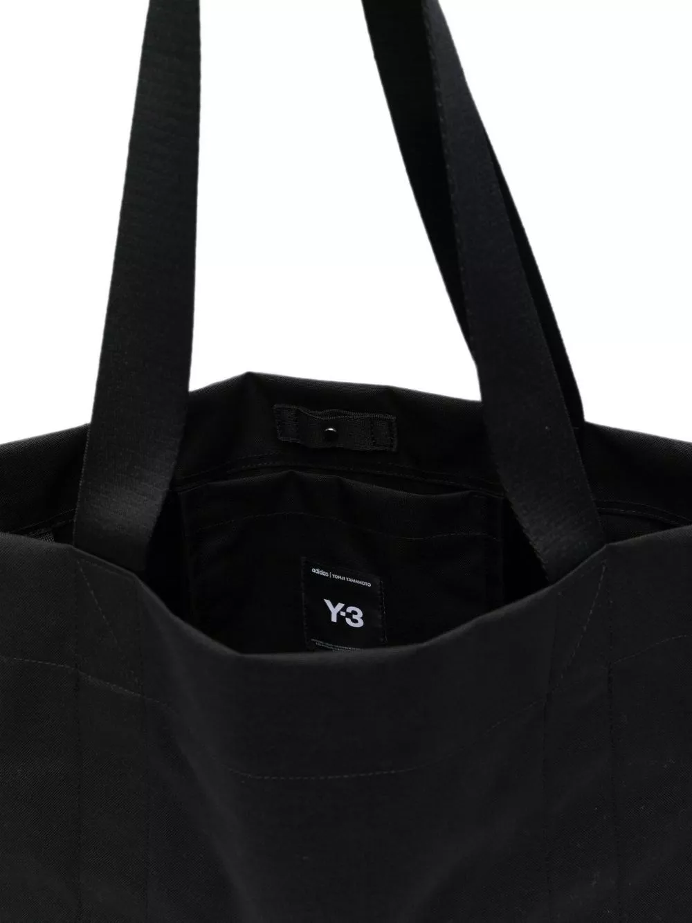 Y-3 Borsa tote in nylon, view 2