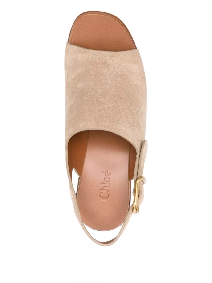 Chloé Sandali con zeppa Maxime, view 2