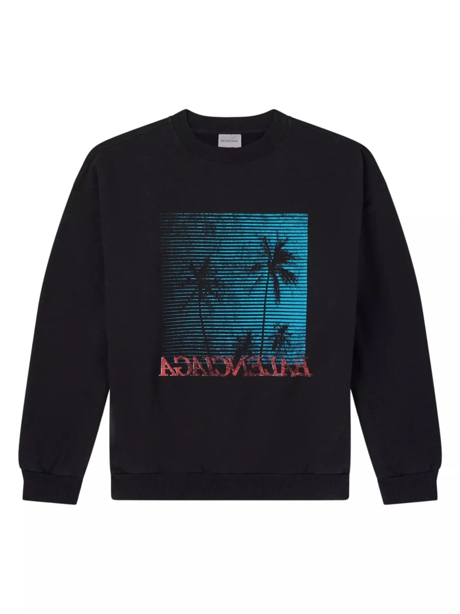 Balenciaga Felpa Stampata