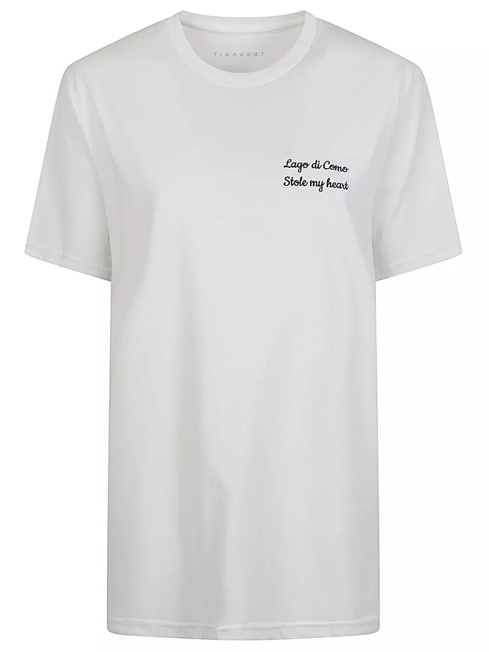 Tessabit private label T-shirt Lago di Como Stole my Heart