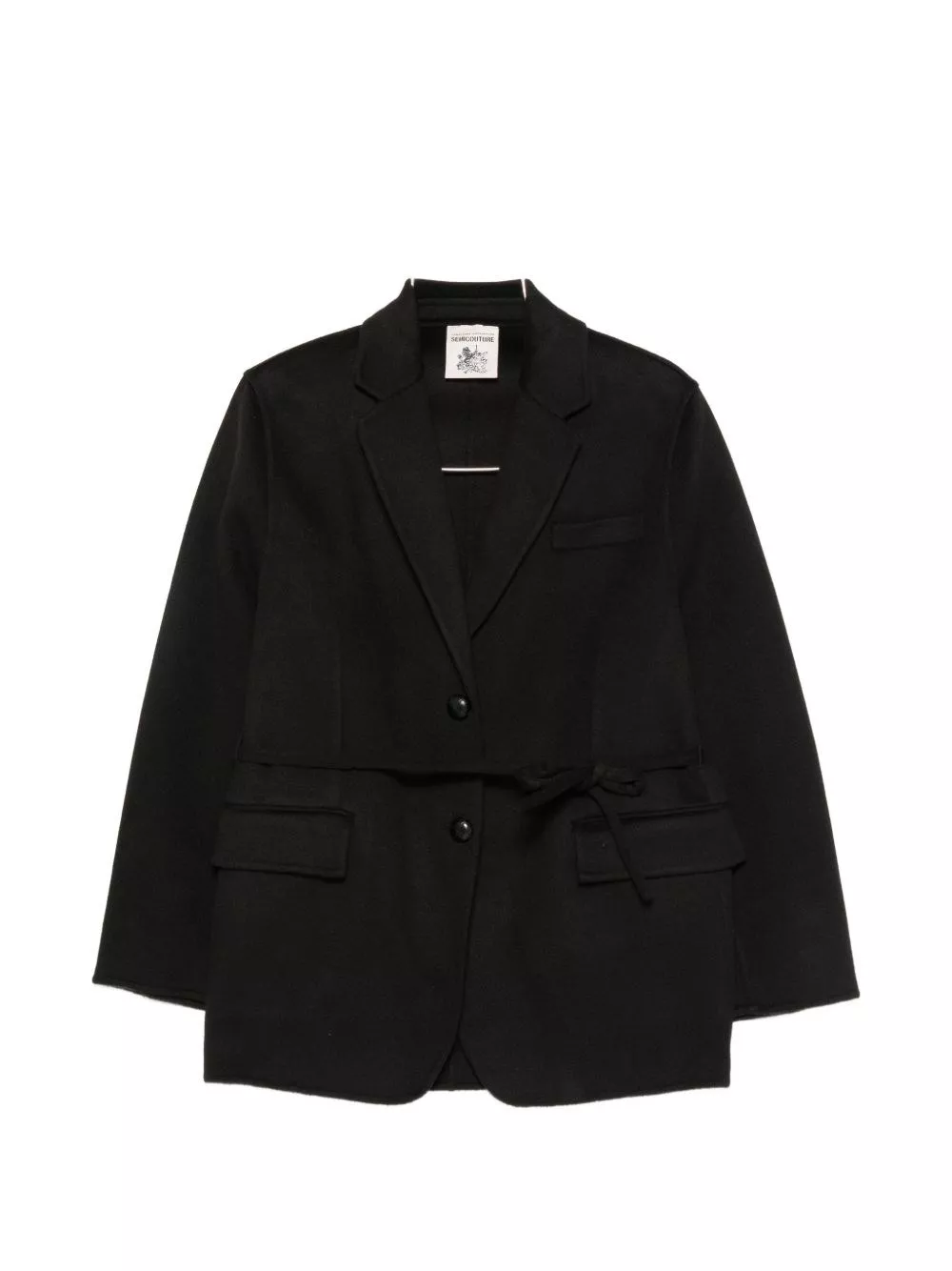 Semicouture Giacca in lana Corine a un petto