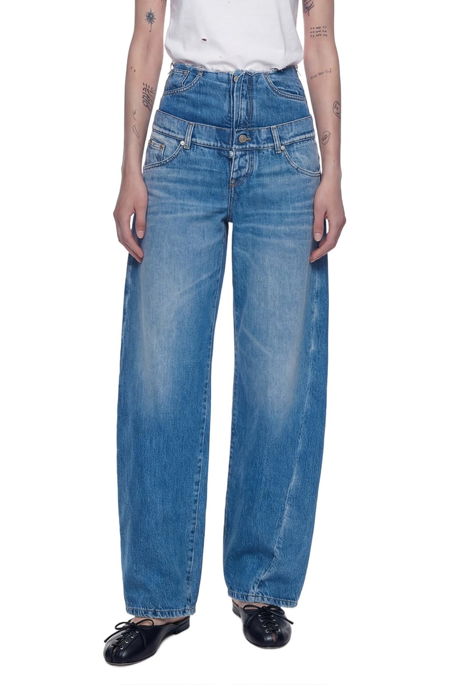 NVL GARDE Double Layer Jeans