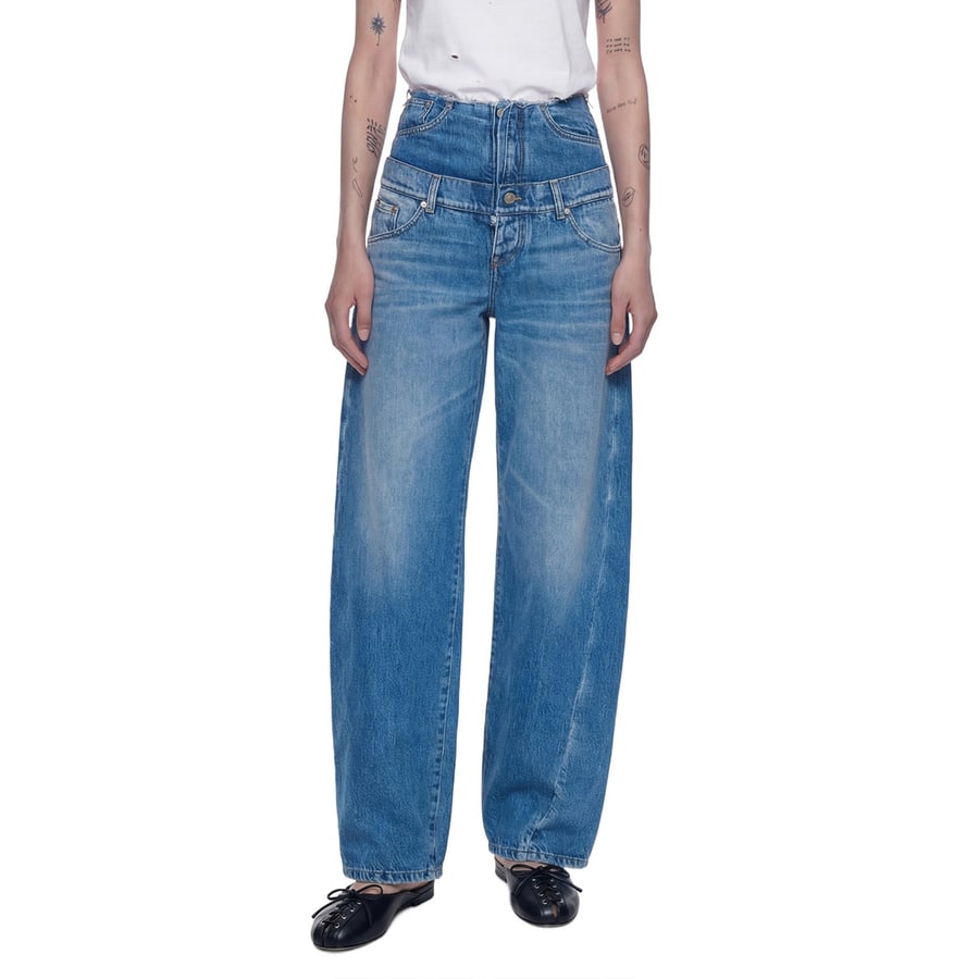 NVL GARDE Double Layer Jeans, view 5