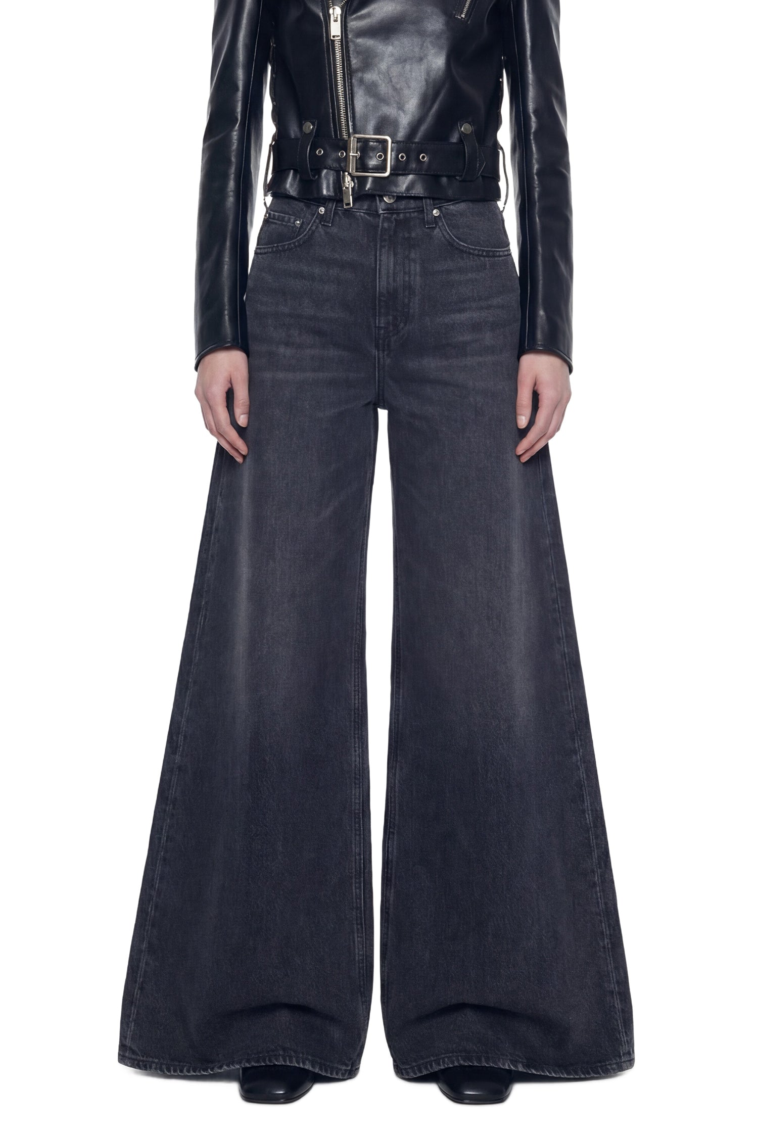 NVL GARDE Super Wide Leg Jeans