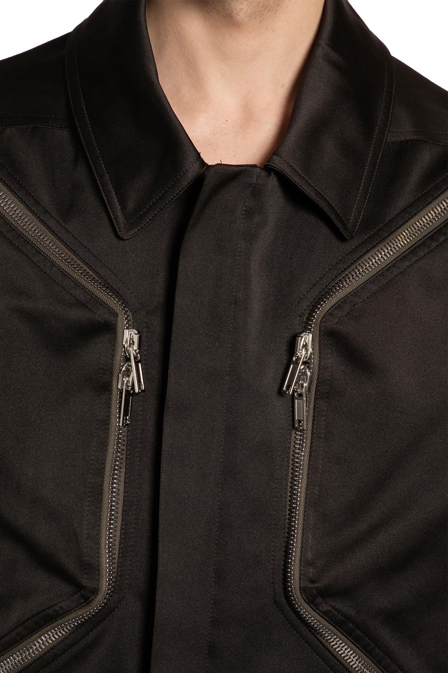 Rick Owens Temple Heizer Mac JKT, view 5
