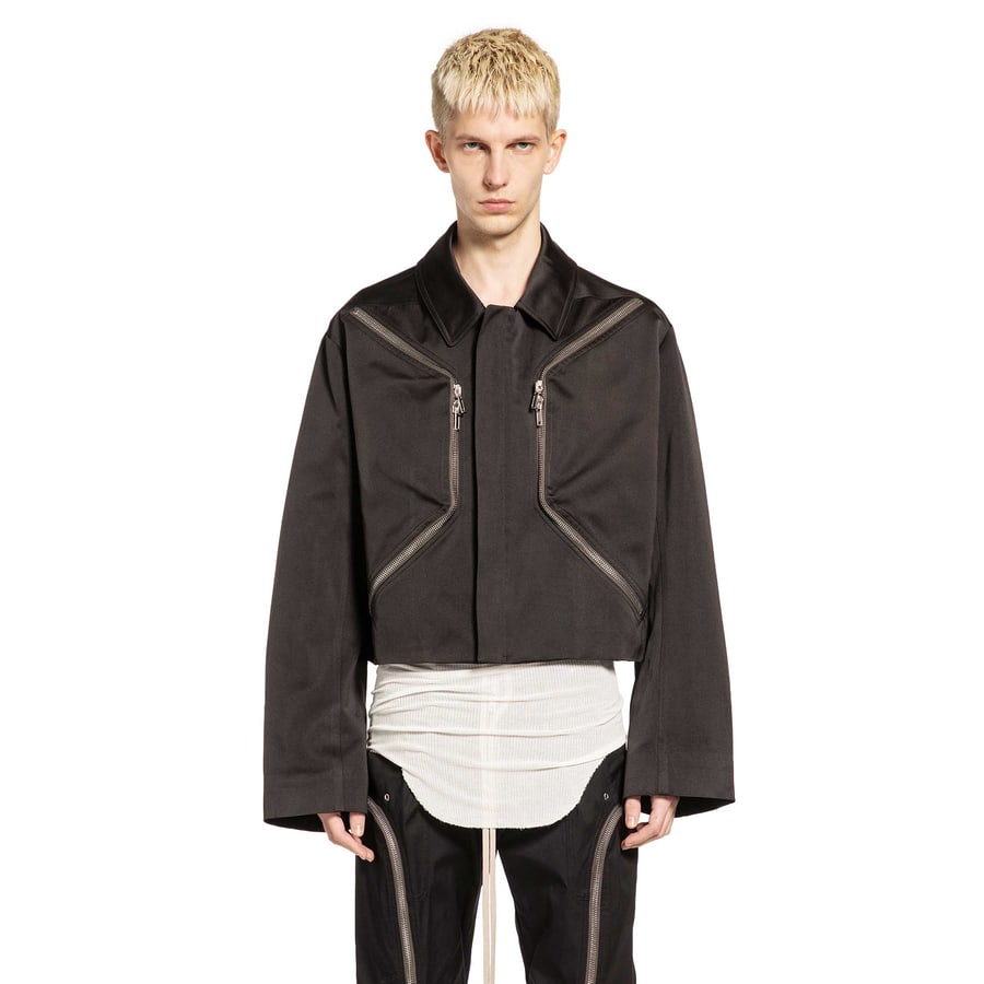 Rick Owens Temple Heizer Mac JKT, view 7