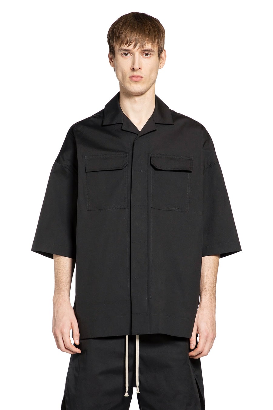Rick Owens Oversized Buttoned Shirt, view 2