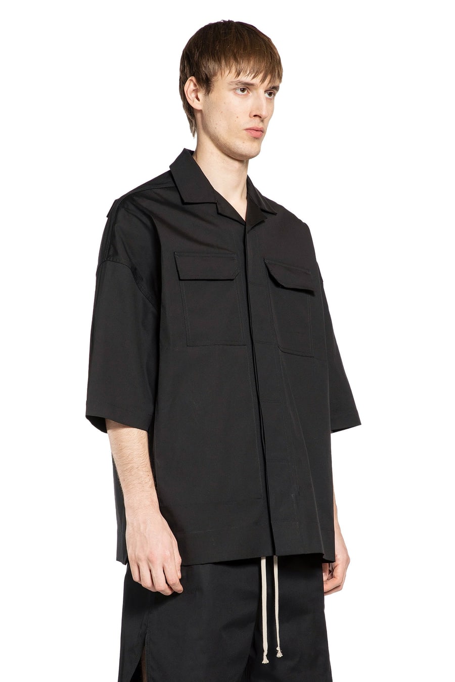 Rick Owens Oversized Buttoned Shirt, view 3