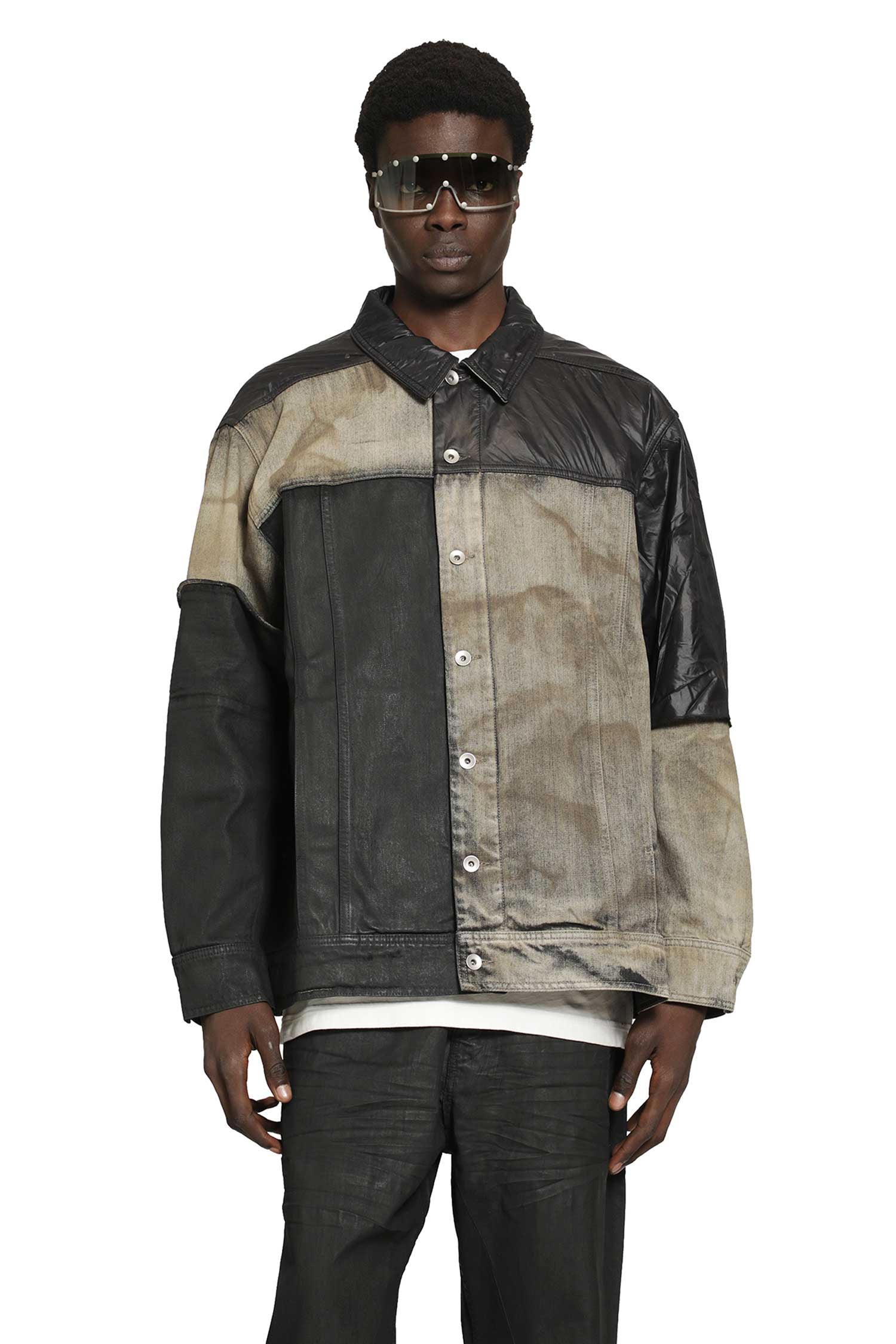 Rick Owens DRKSHDW Jumbo Worker Patchwork Jacket