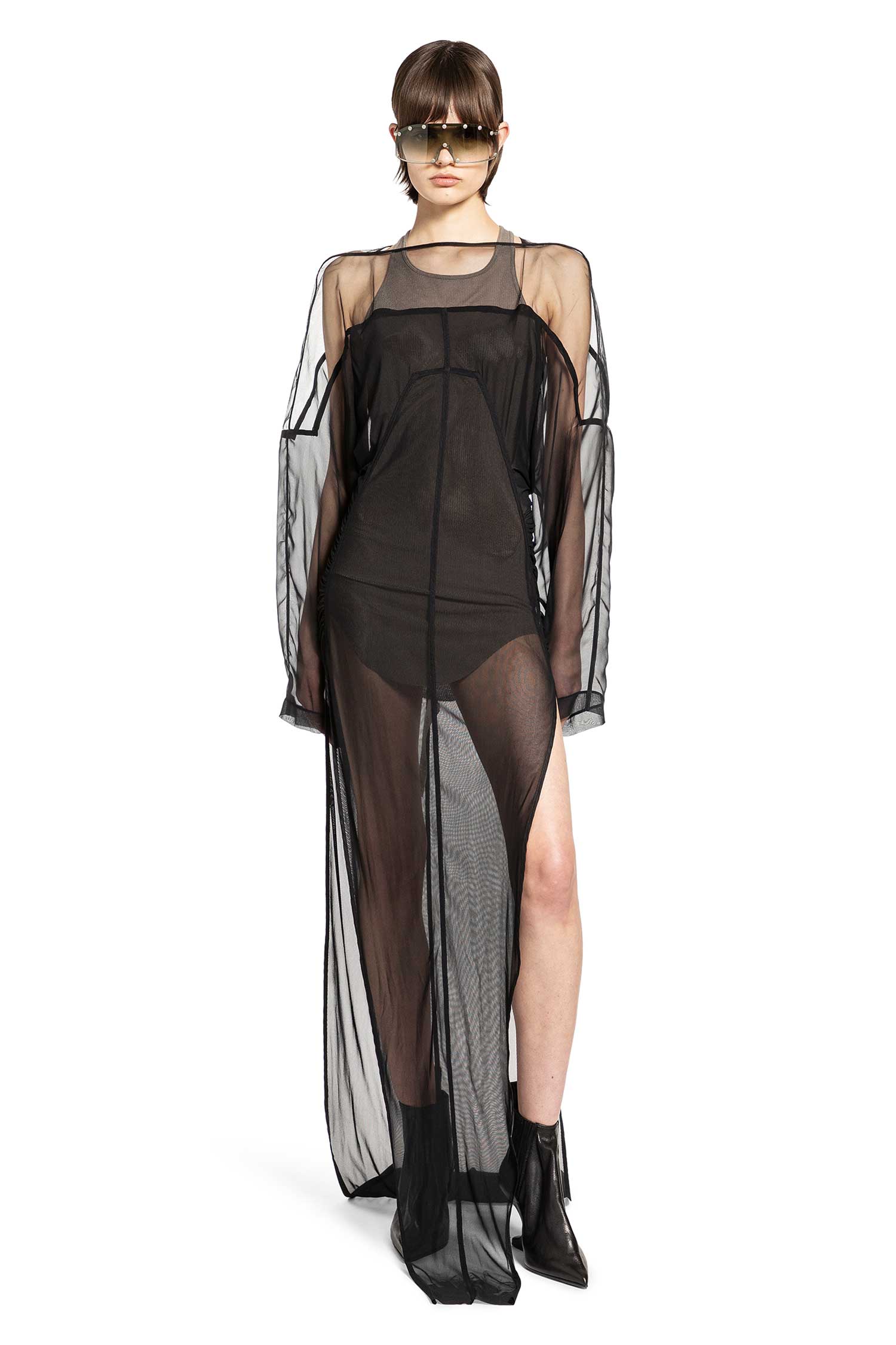Rick Owens Temple Collage Gown
