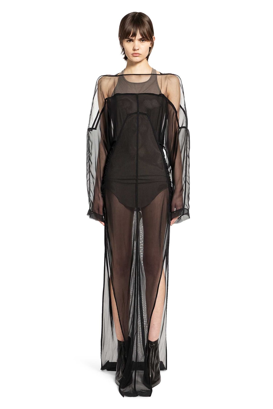 Rick Owens Temple Collage Gown, view 2