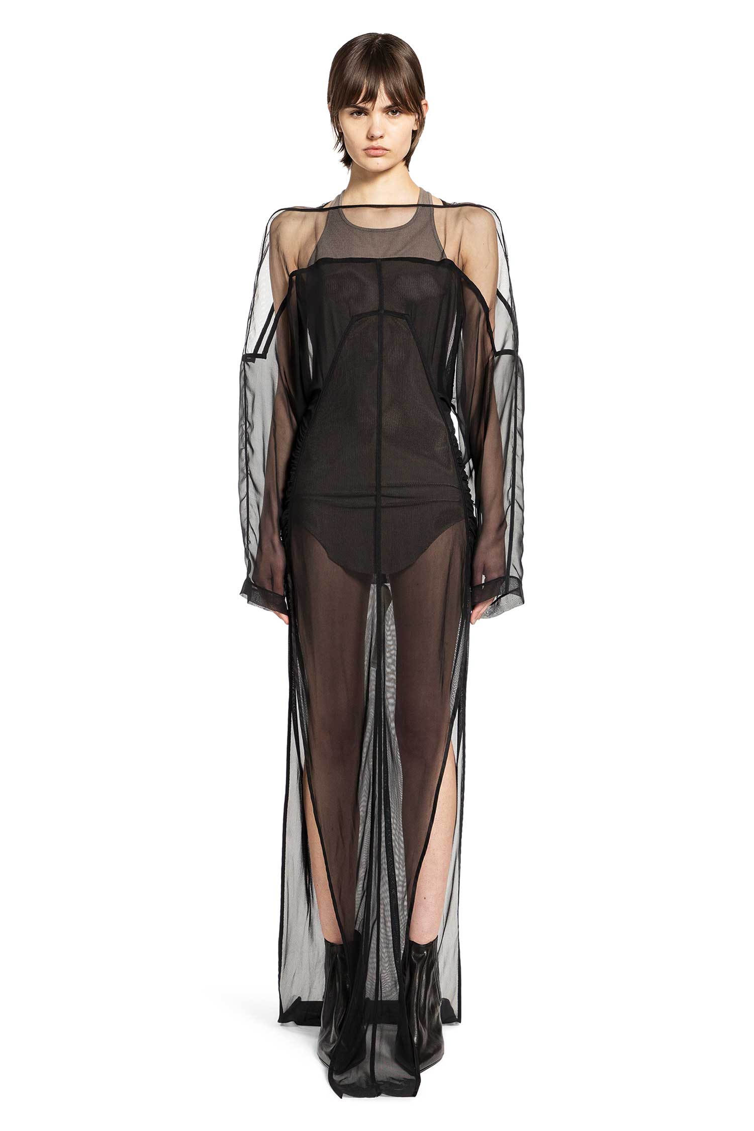 Rick Owens Temple Collage Gown, view 2