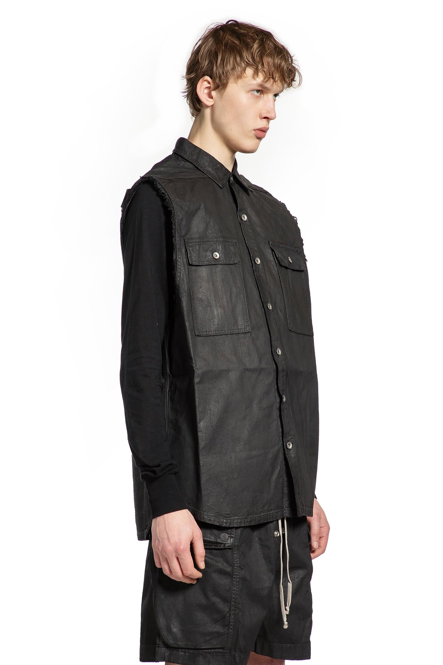 Rick Owens DRKSHDW Temple SL Tommy Outershirt, view 2