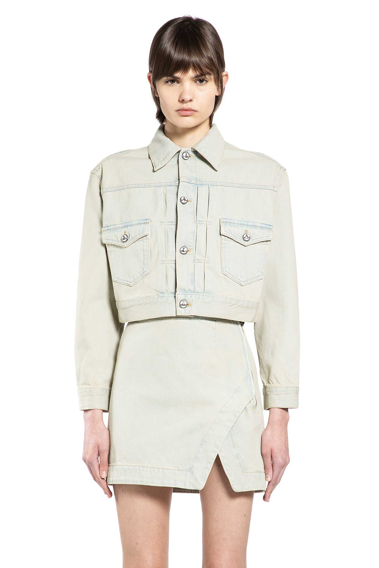 Vivienne Westwood Cropped Marlene Jacket, view 2