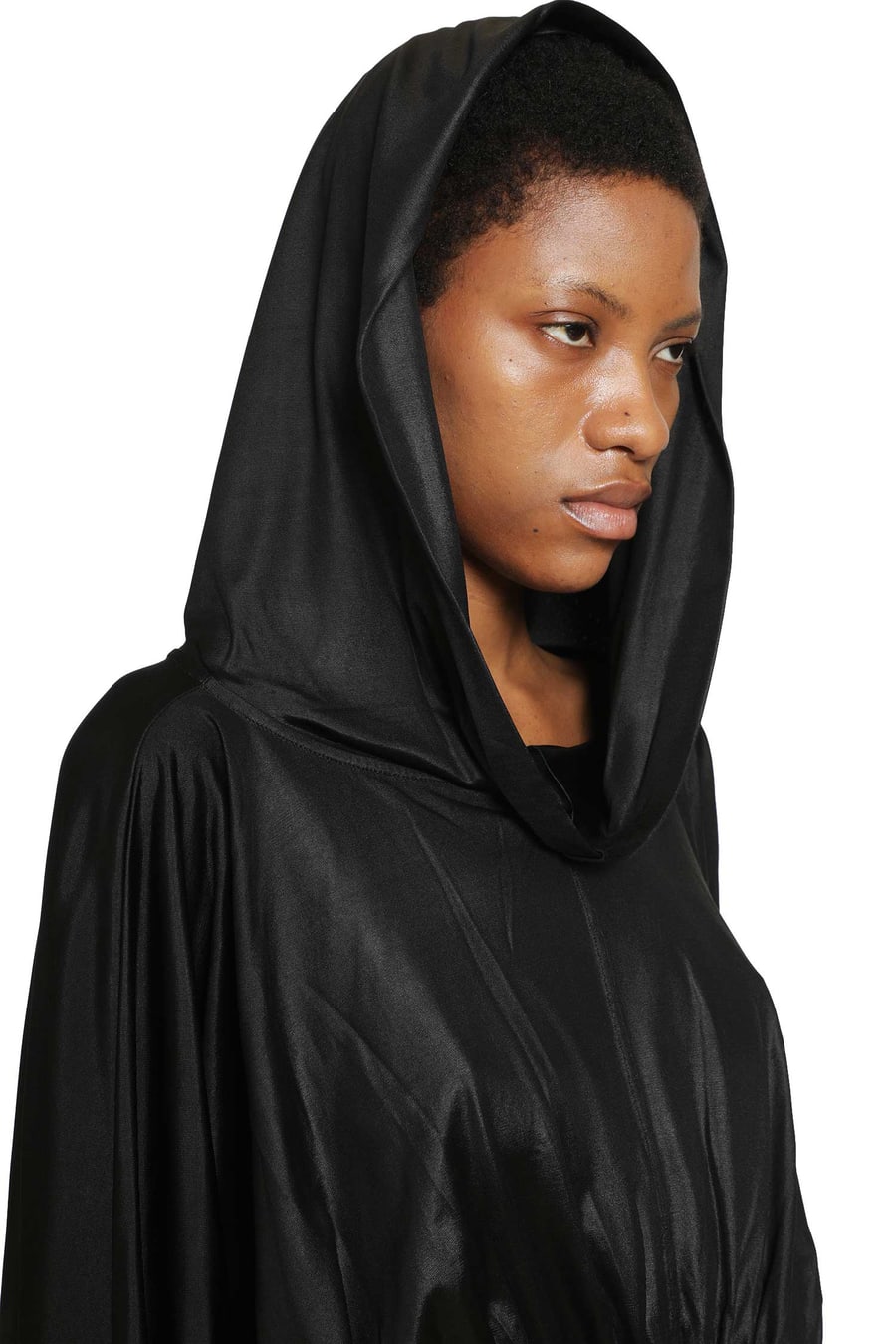 Rick Owens DRKSHDW Cropped Hooded Top, view 5
