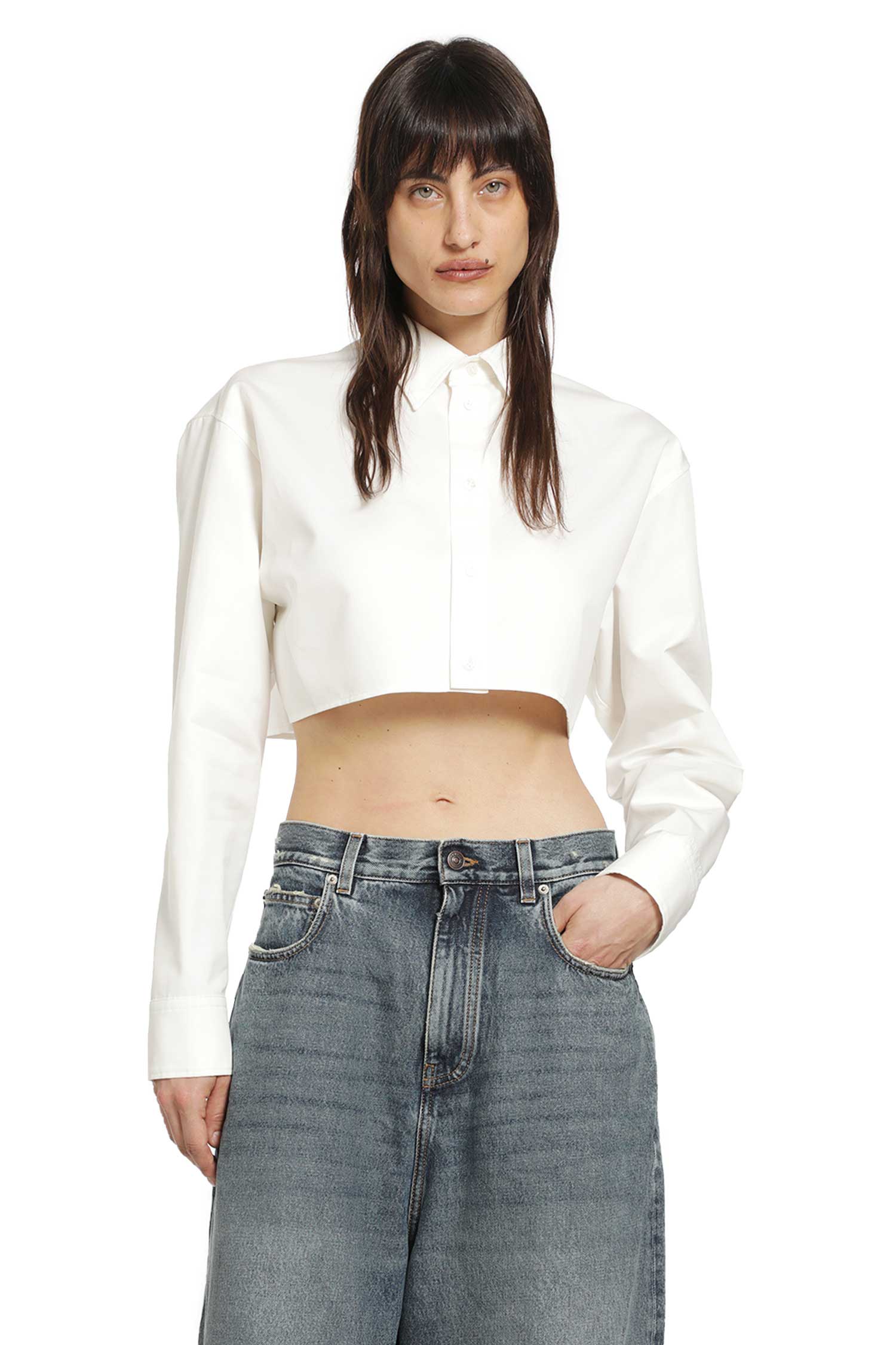 Balenciaga Cropped Shirt