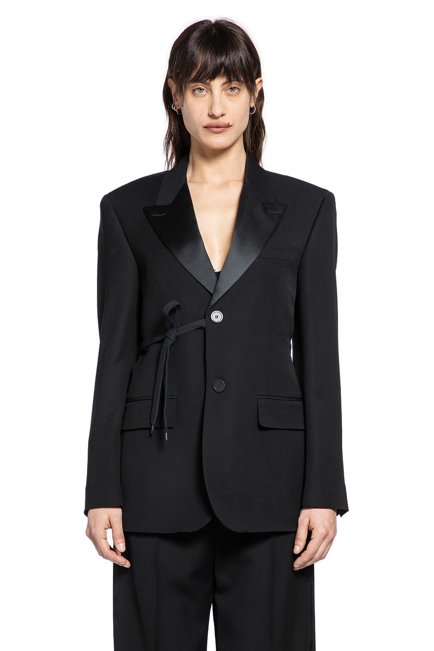 Balenciaga Wrap Tuxedo Blazer, view 2