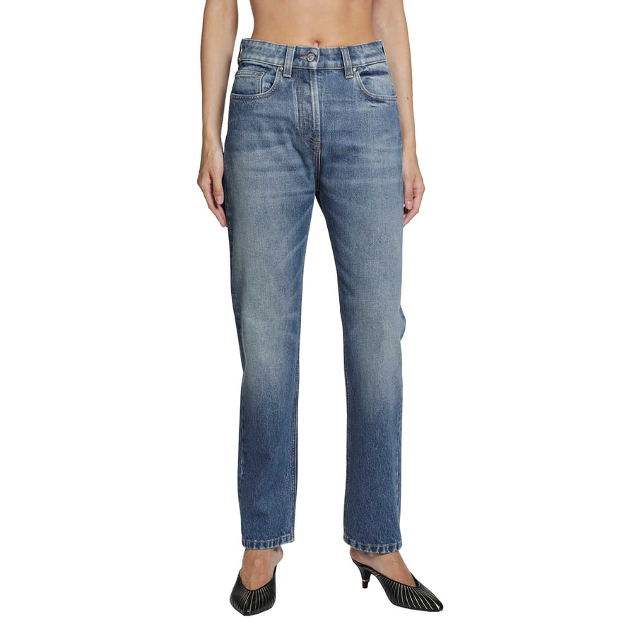 Versace Straight 5 Pocket Jeans, view 7