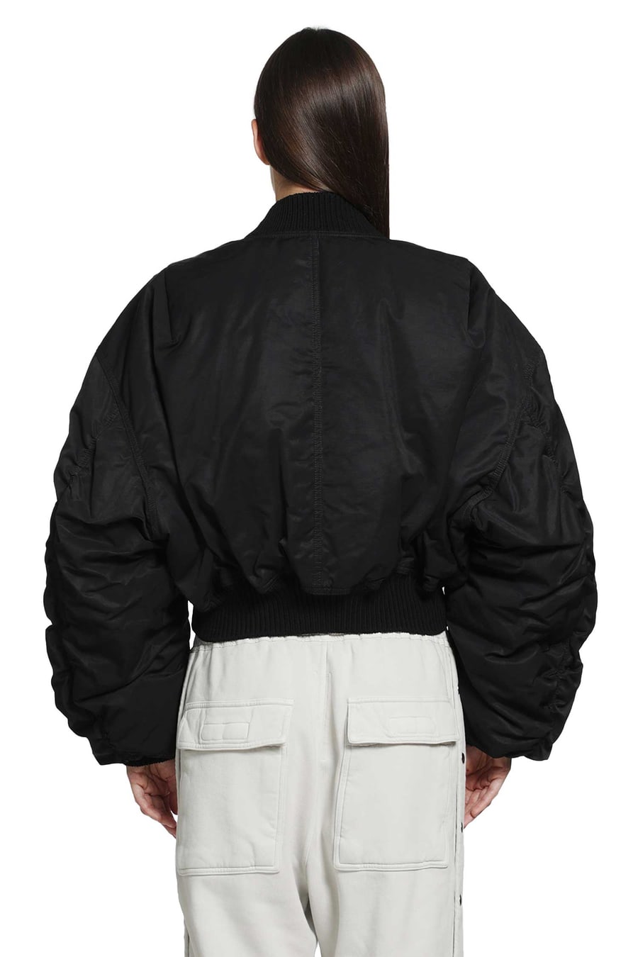 Rick Owens Tower Secchia Fight Jacket, view 4