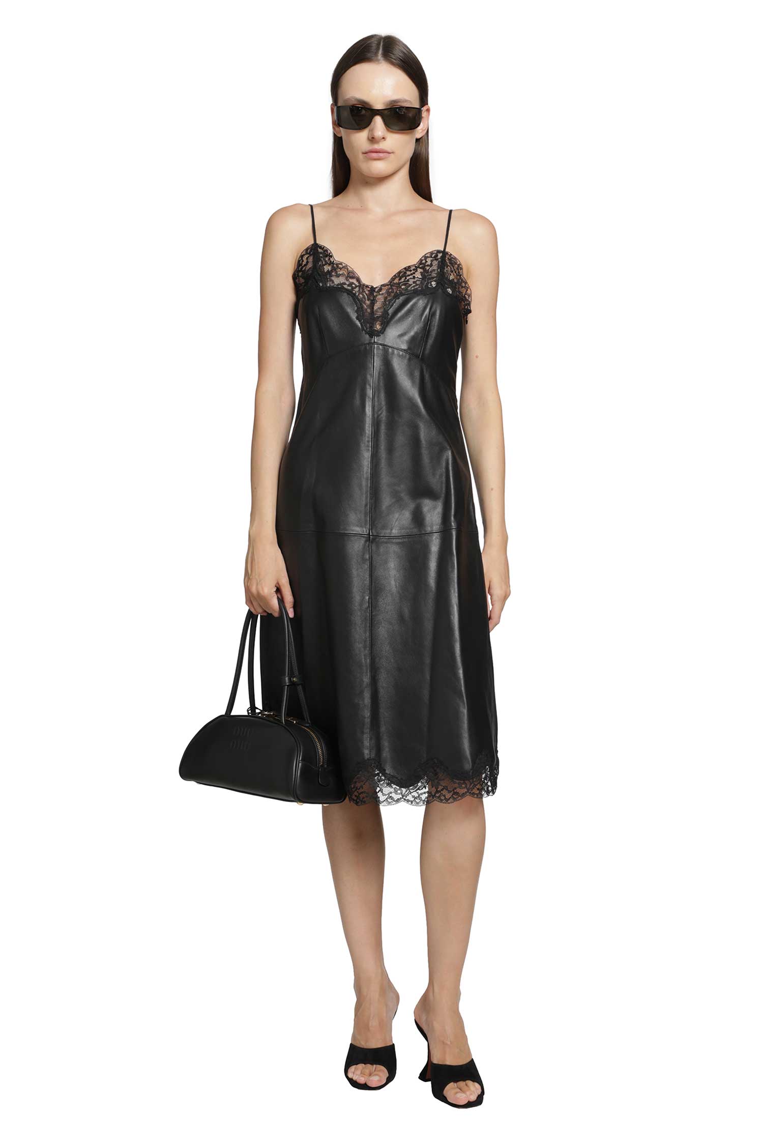 MAGDA BUTRYM PF26 Leather 06 Dress