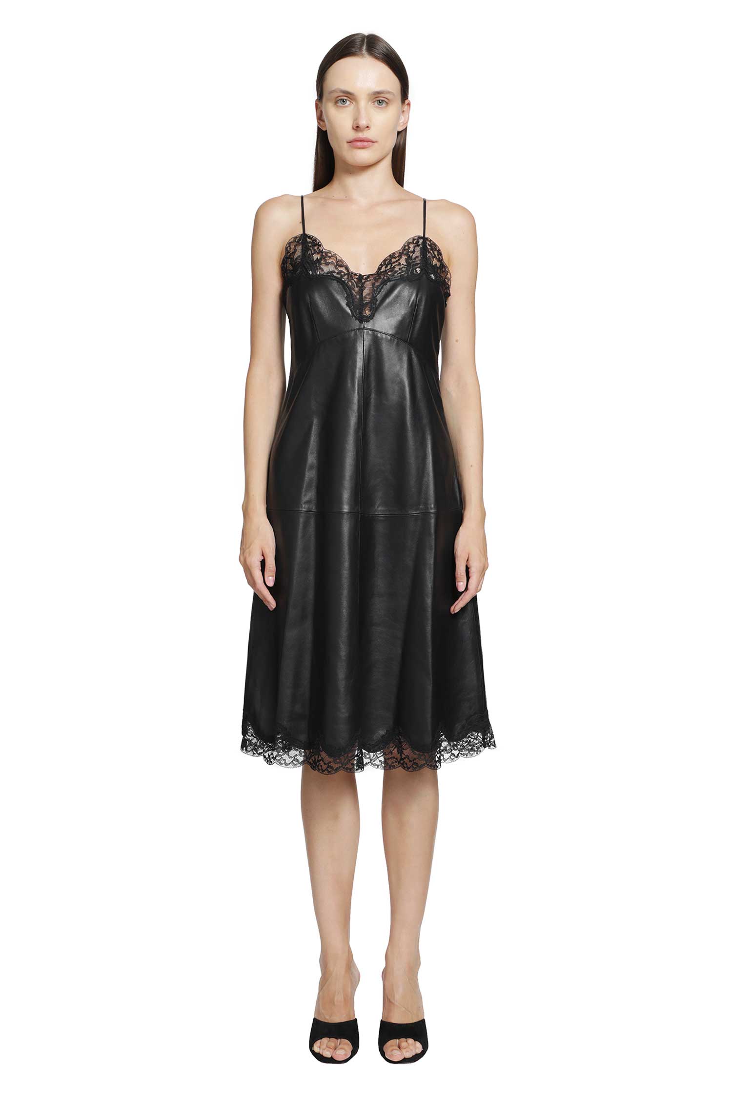 MAGDA BUTRYM PF26 Leather 06 Dress, view 2