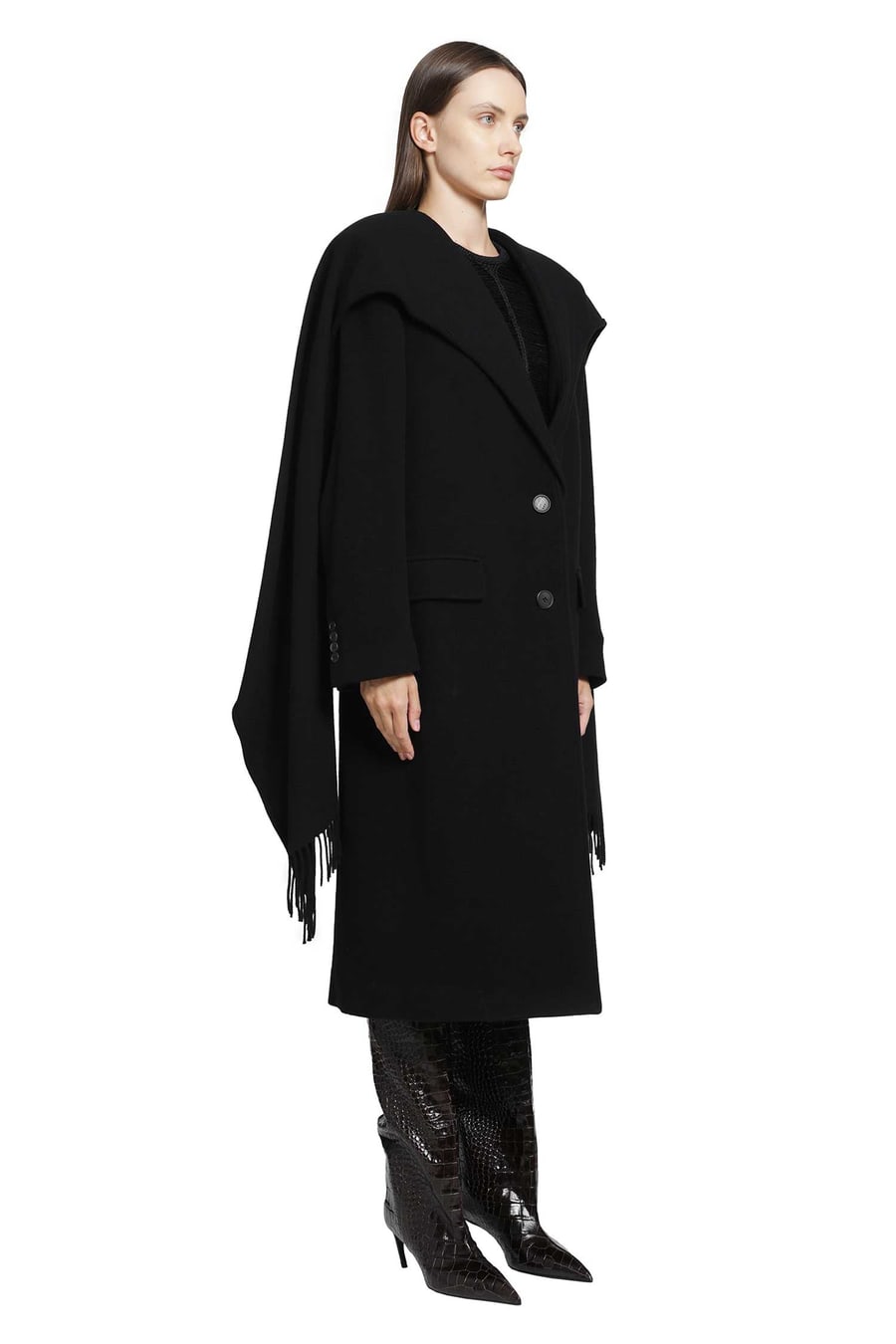 The Attico Long Coat, view 3