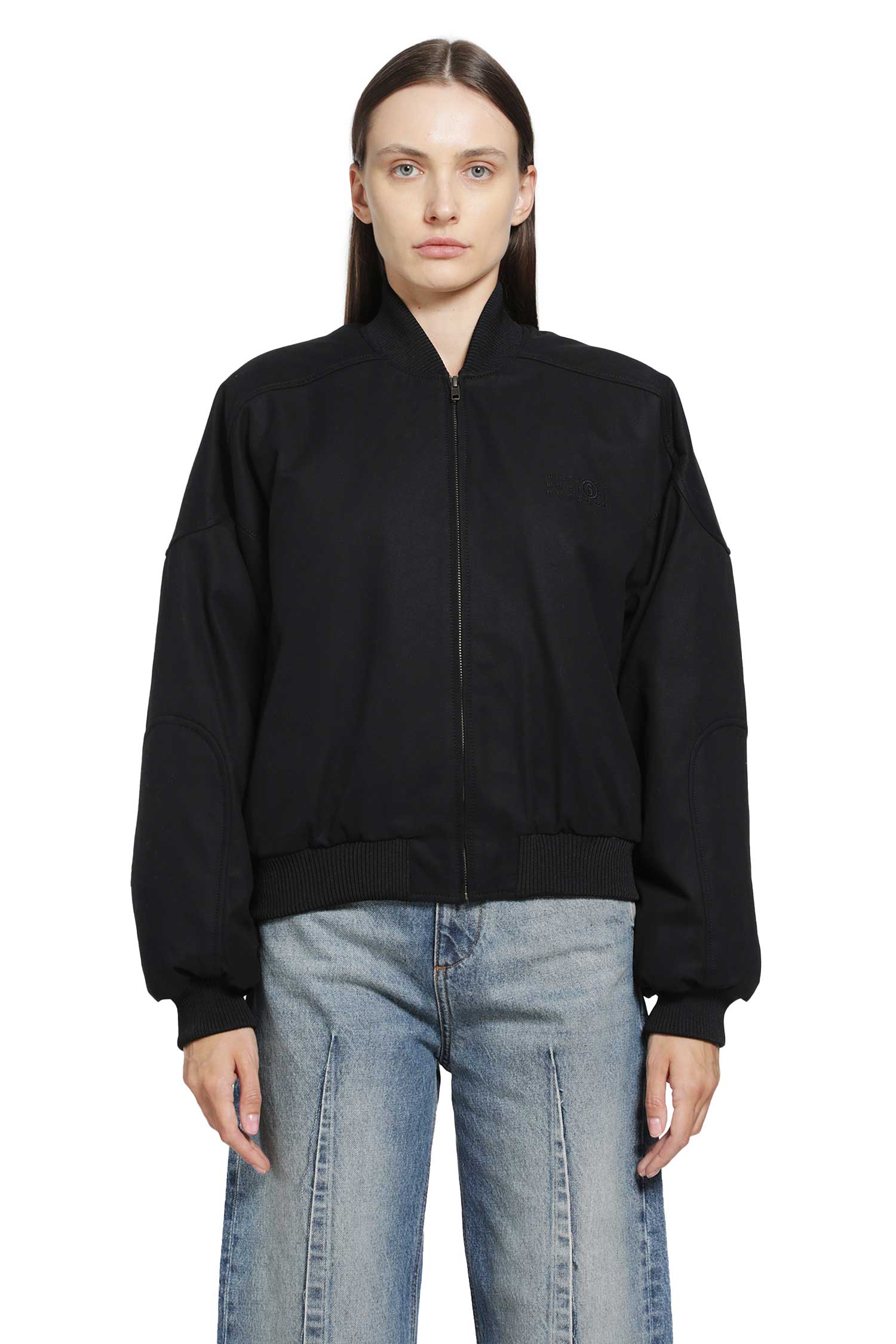MM6 Maison Margiela Cotton Twill Bomber, view 2