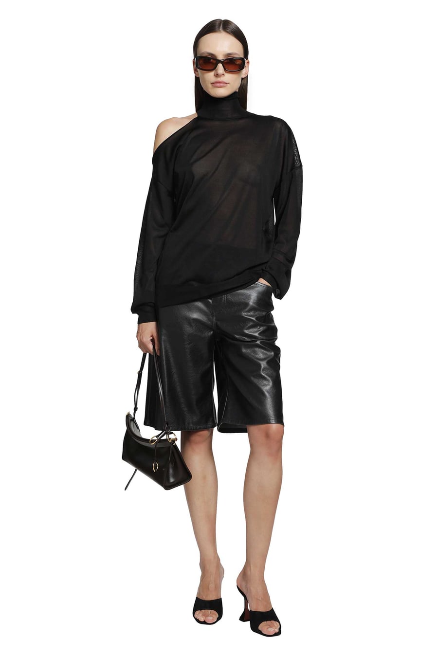 Fendi Cut-Out Turtleneck Top, view 5