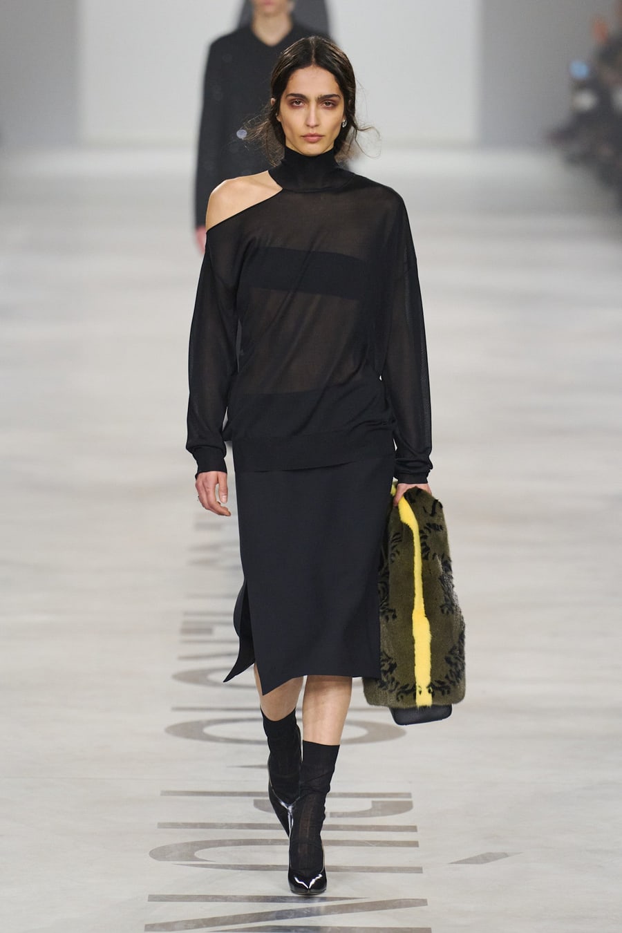 Fendi Cut-Out Turtleneck Top, view 6