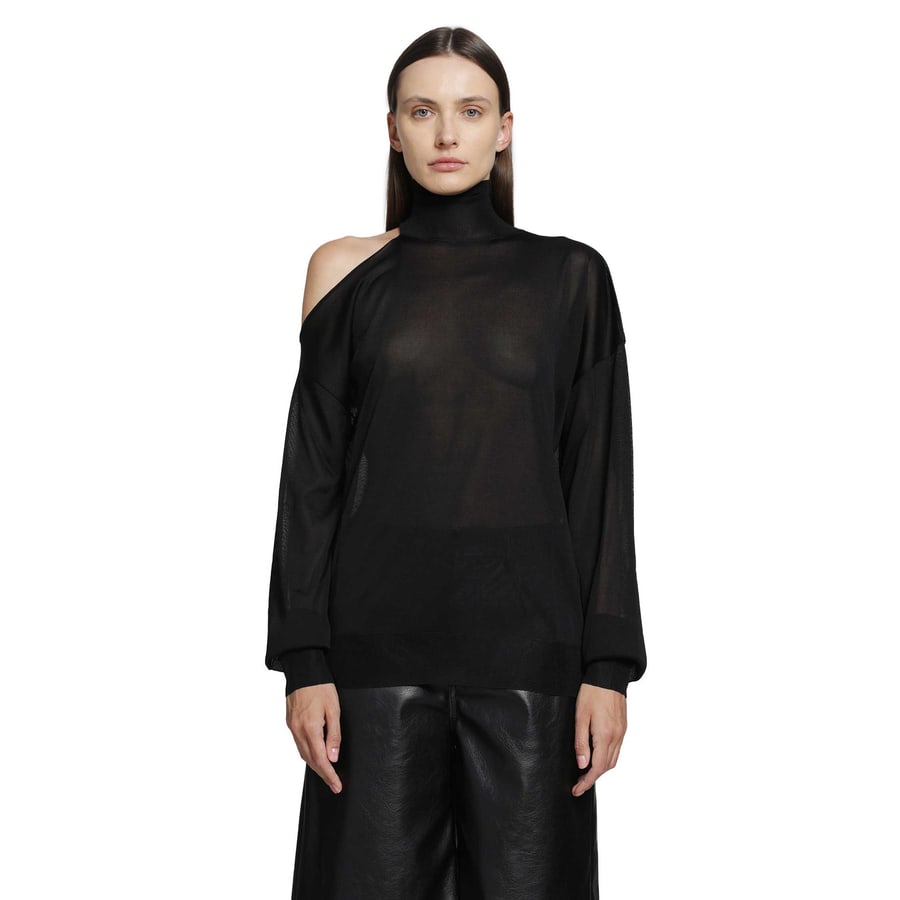 Fendi Cut-Out Turtleneck Top, view 7