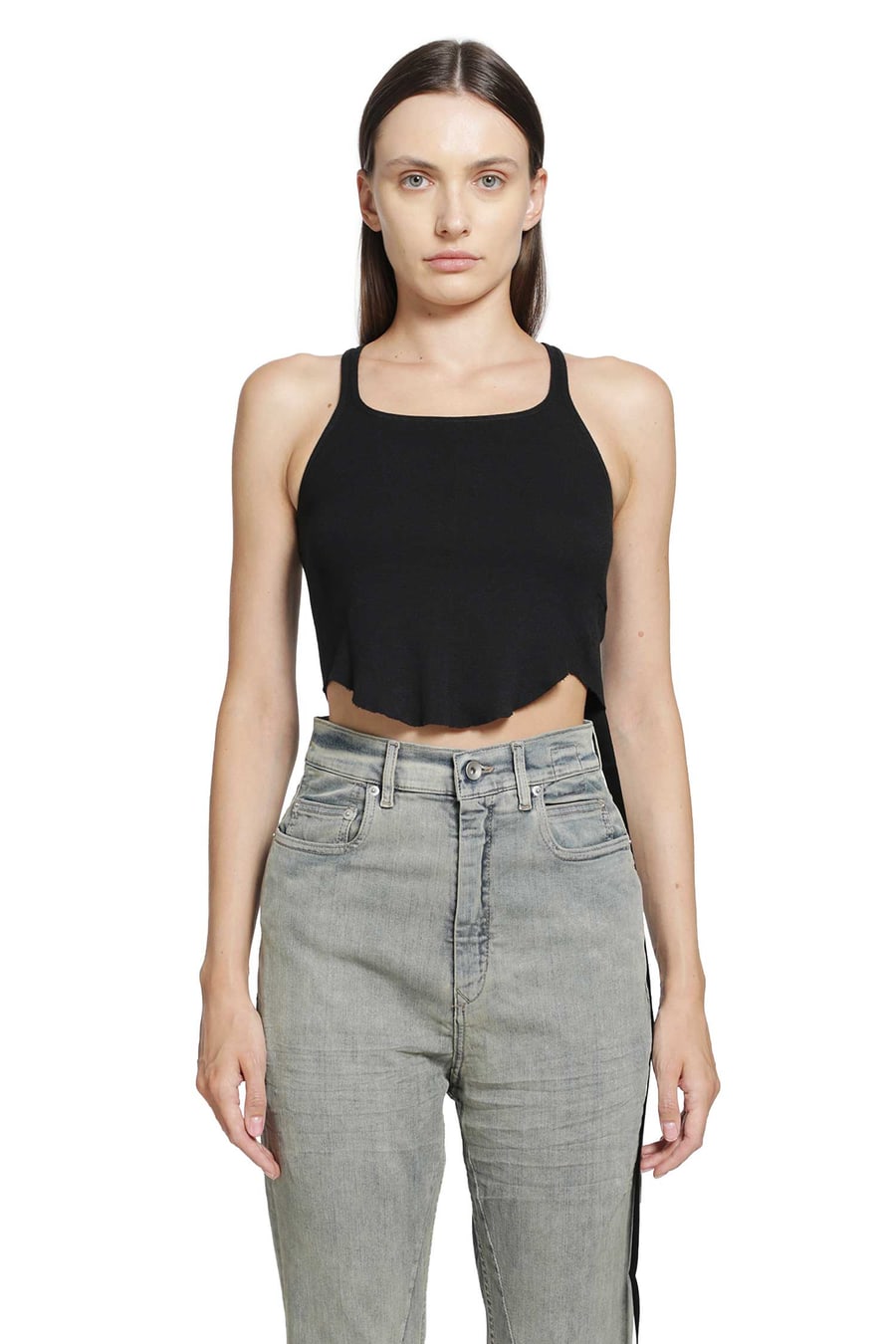 Rick Owens DRKSHDW Tower Basic Tank Cropped, view 2