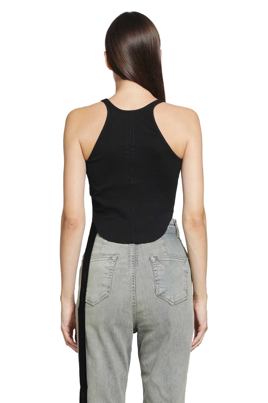 Rick Owens DRKSHDW Tower Basic Tank Cropped, view 4