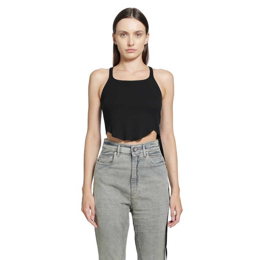 Rick Owens DRKSHDW Tower Basic Tank Cropped, view 6