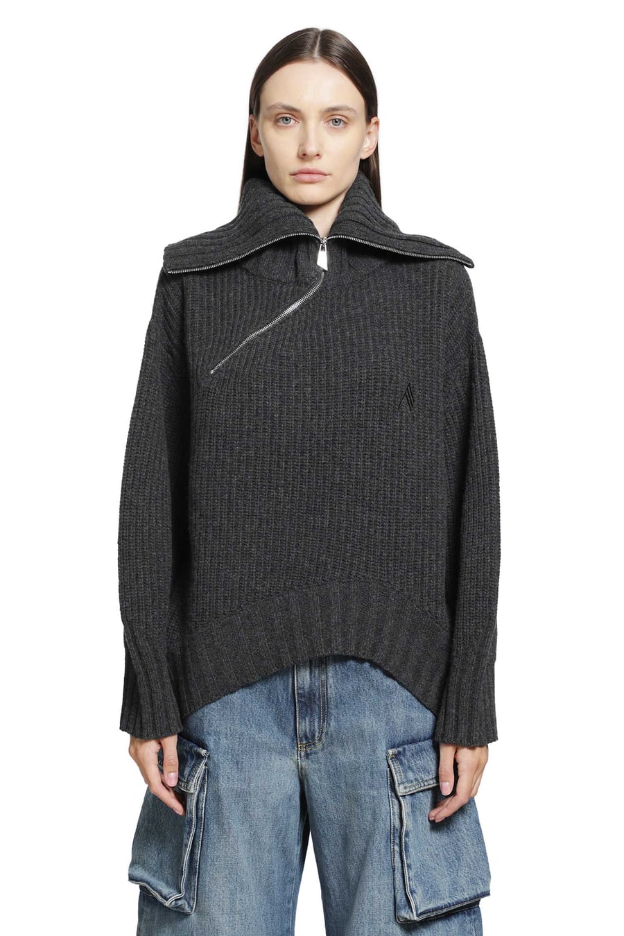 The Attico Wool Cashmere Sweater, view 2