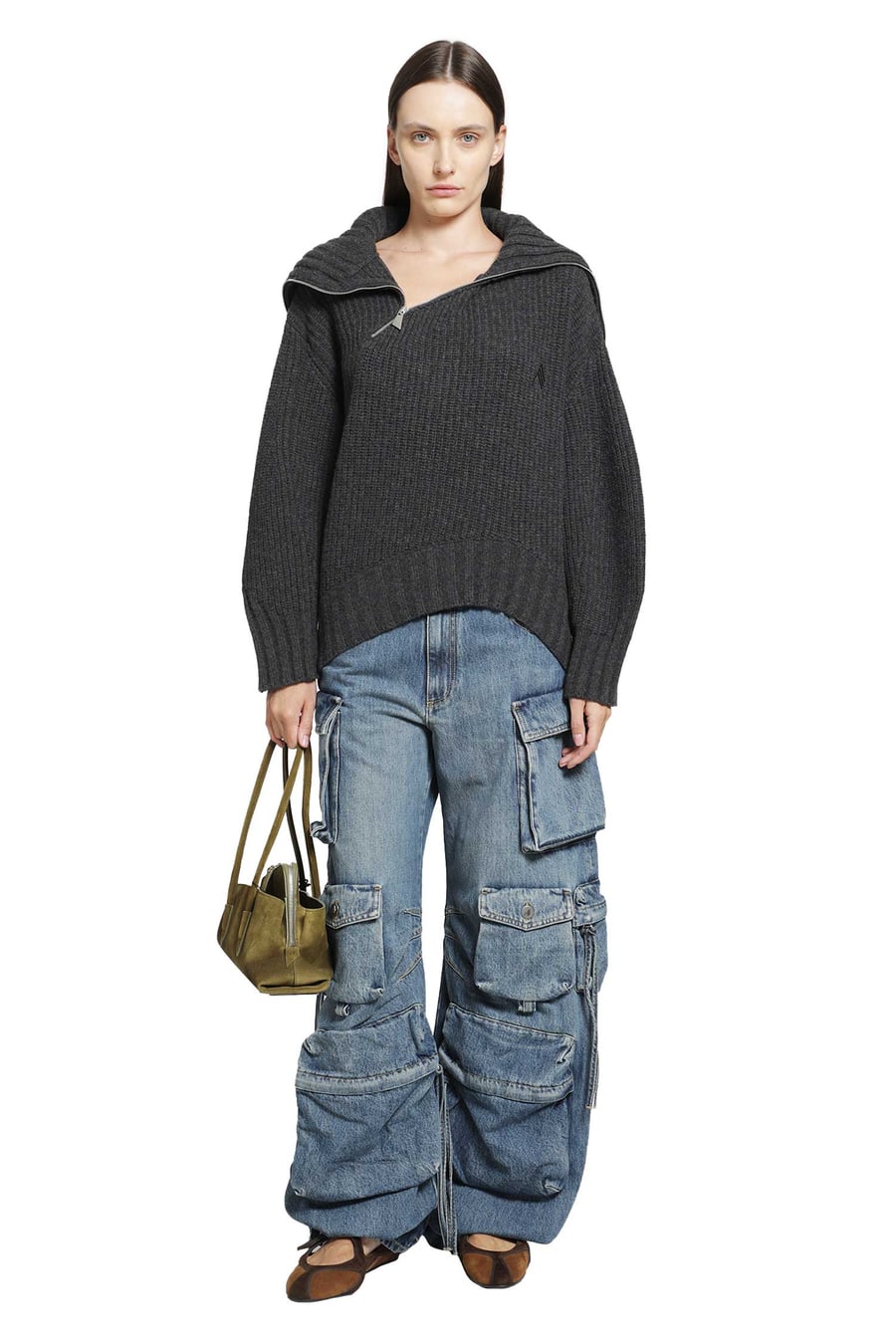 The Attico Wool Cashmere Sweater, view 6